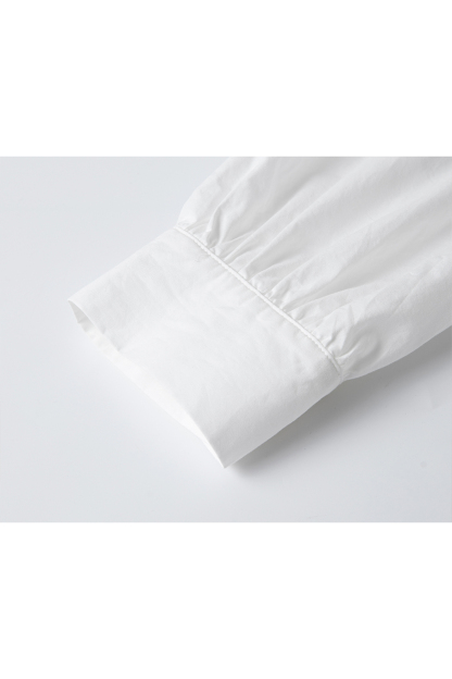 Fine Pleated Long Sleeved Shirt