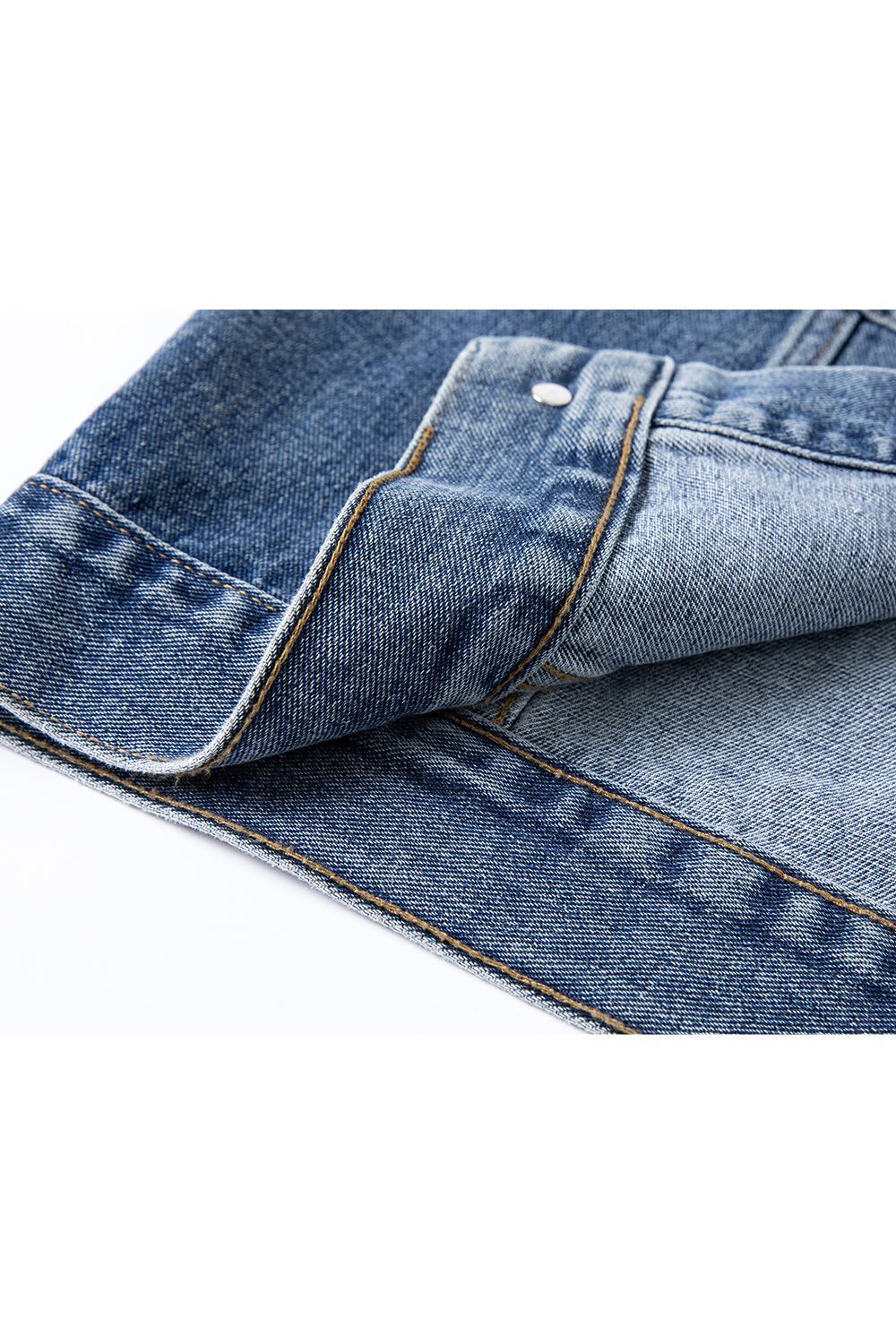 Classic High Cotton Denim Jacket
