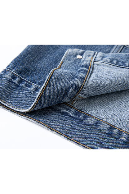 Classic High Cotton Denim Jacket