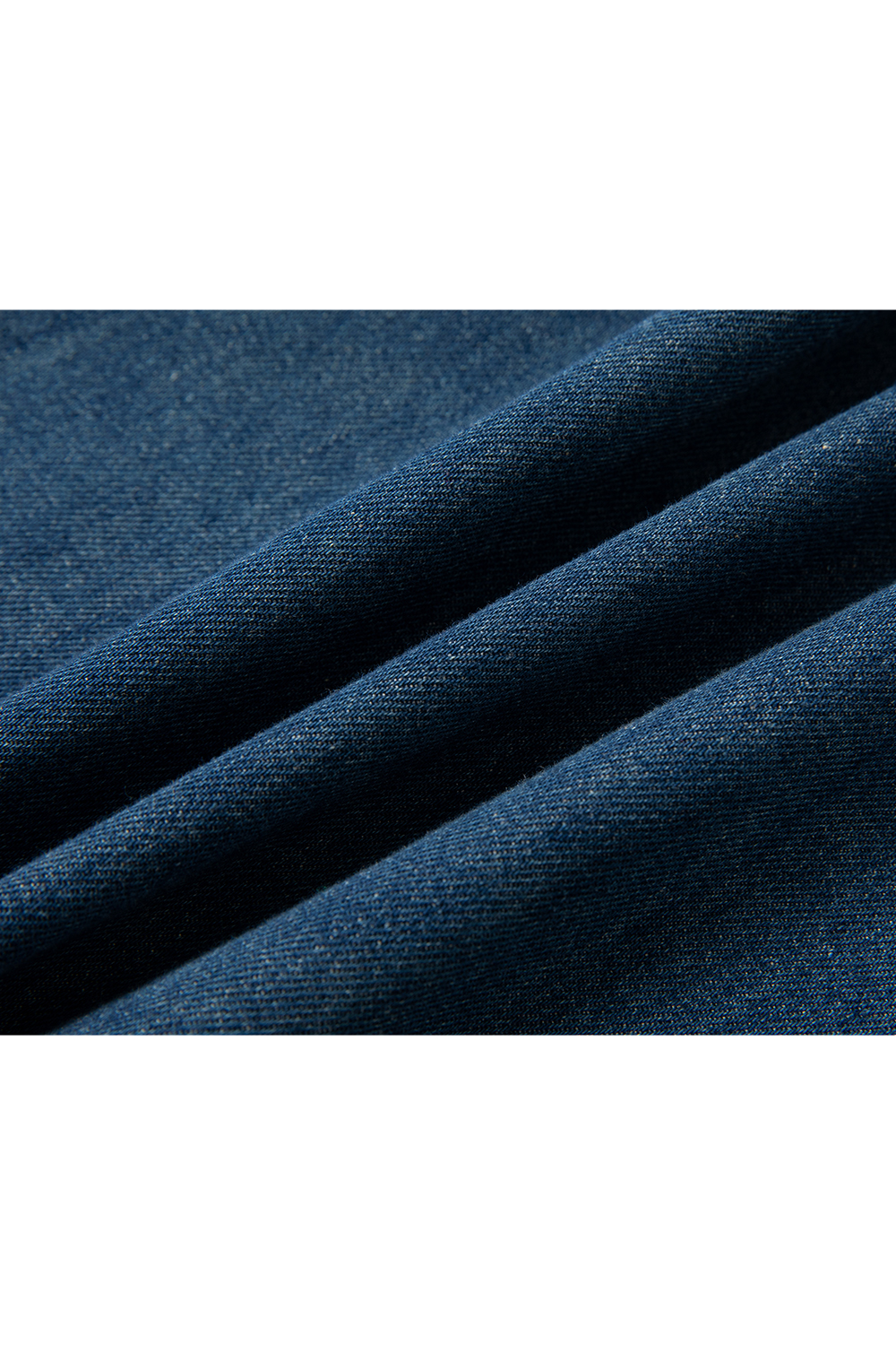 Retro Denim Lace-Up Dress-VIMLYSTORE