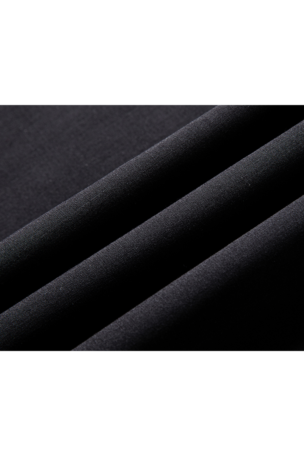 Wool Blend Black Skirt
