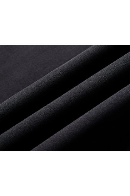 Wool Blend Black Skirt