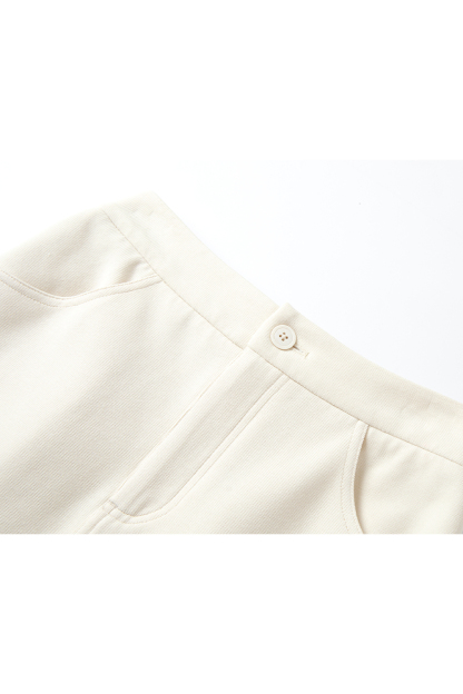 Comfortable Beige Sports Suit