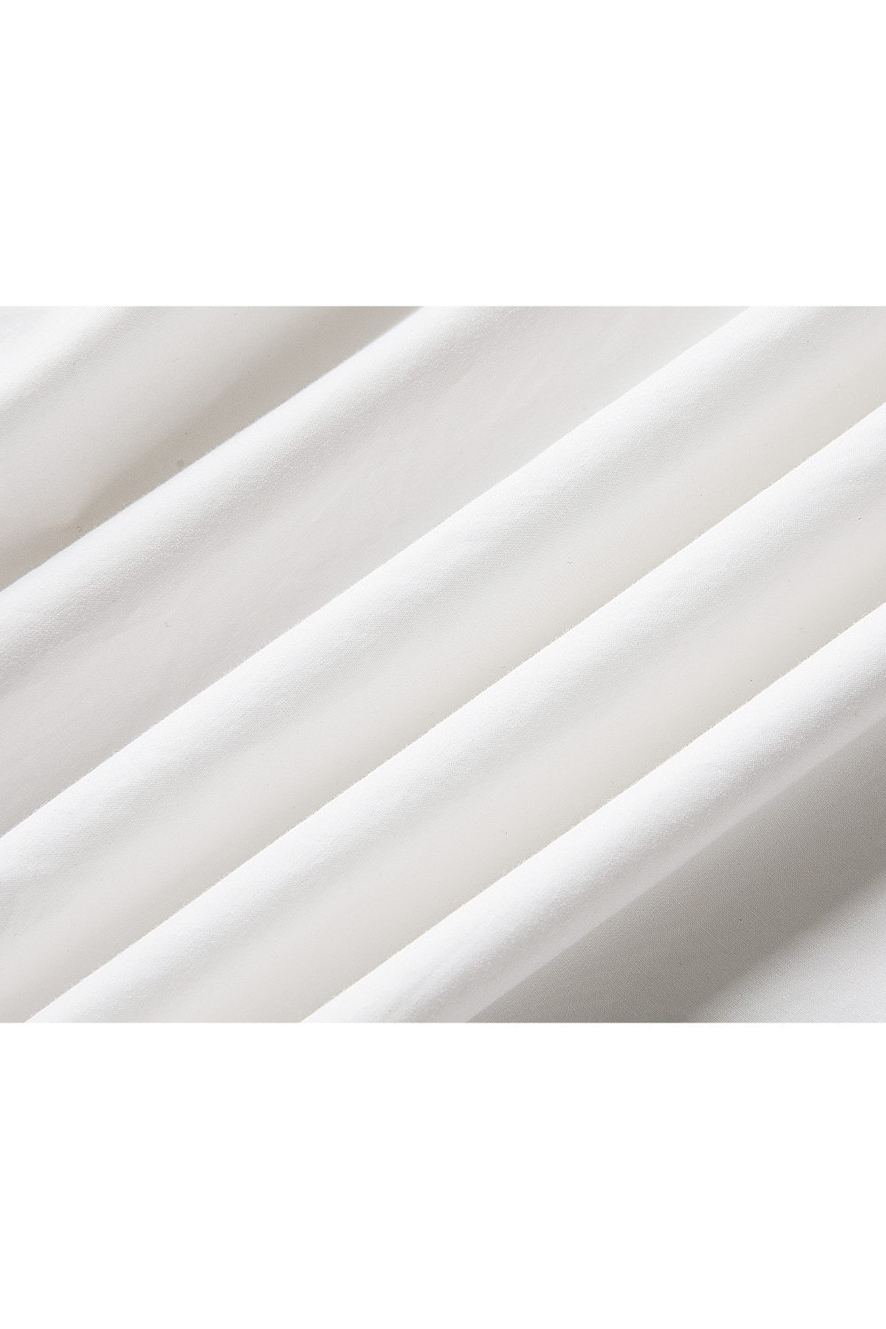 Lace-Edged White Long Skirt-VIMLYSTORE