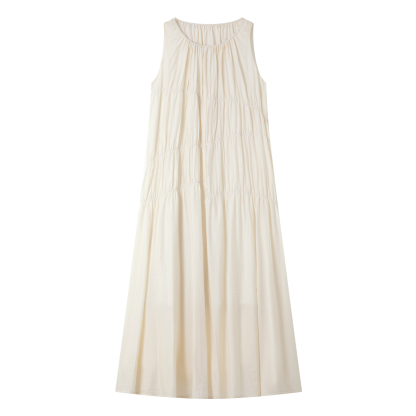 Elegant Pleated Dress
