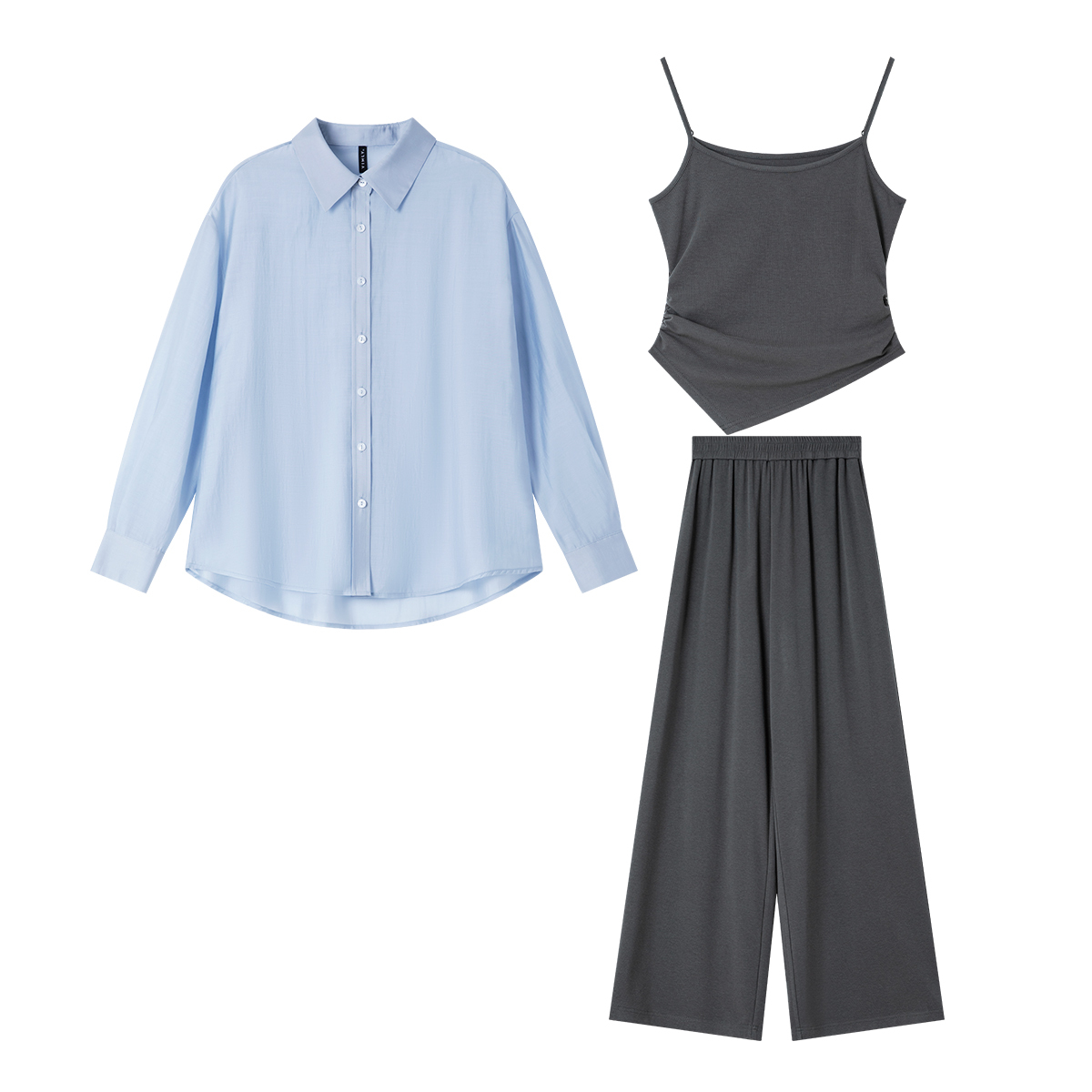 Lyocell Casual Three-Piece Suit