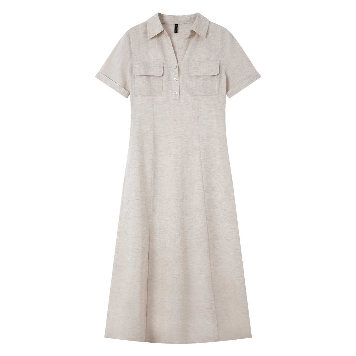 Mature And Elegant Shirt Dress