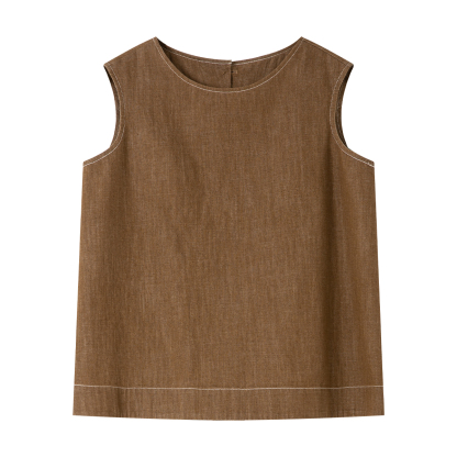 Cross Hollow Design Vest