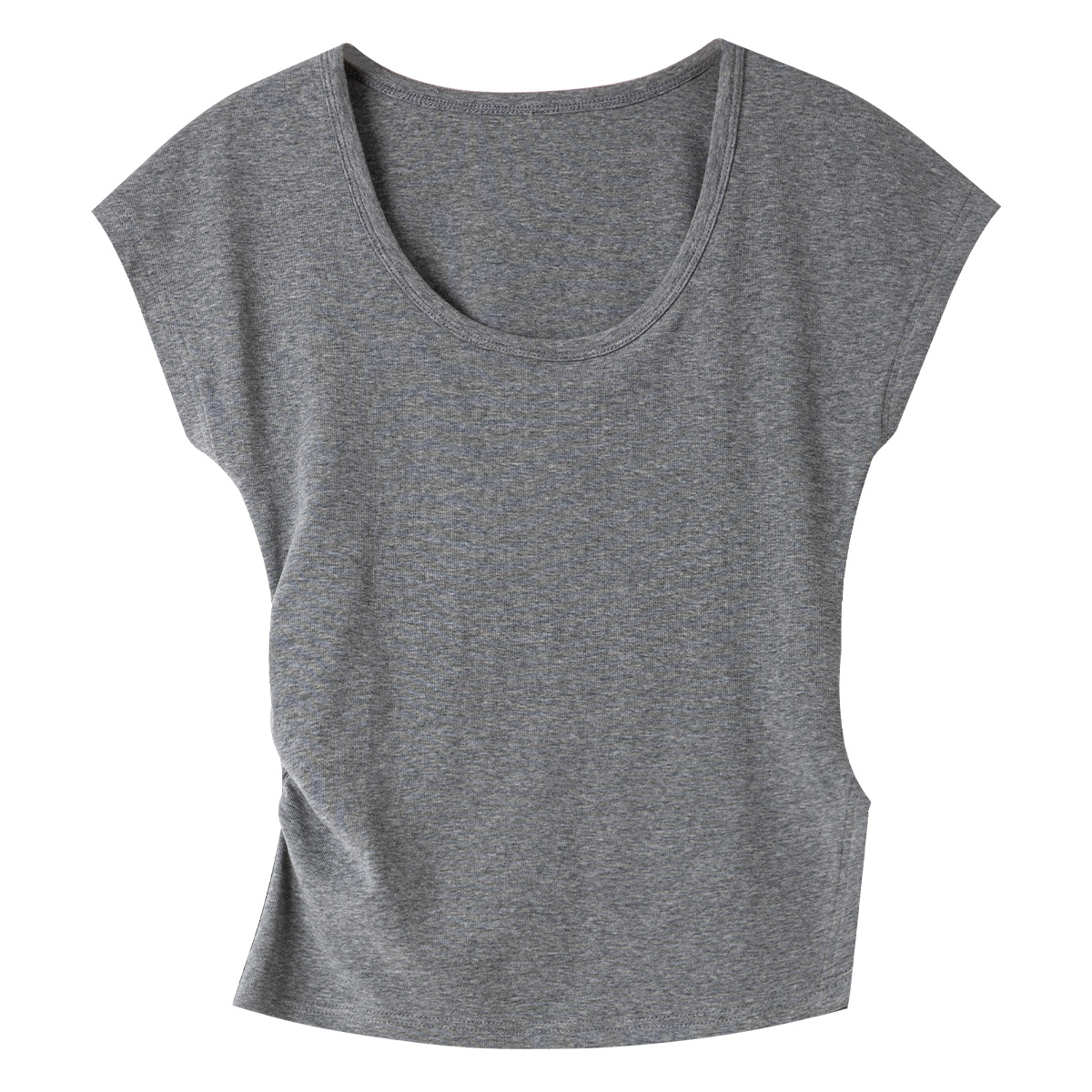 Asymmetric Knitted T-Shirt