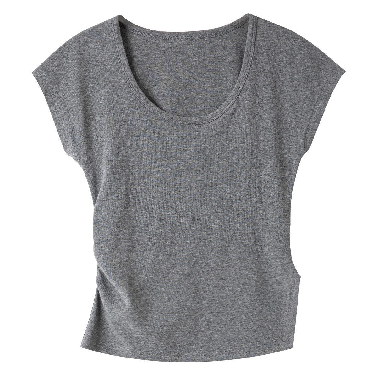 Asymmetric Knitted T-Shirt