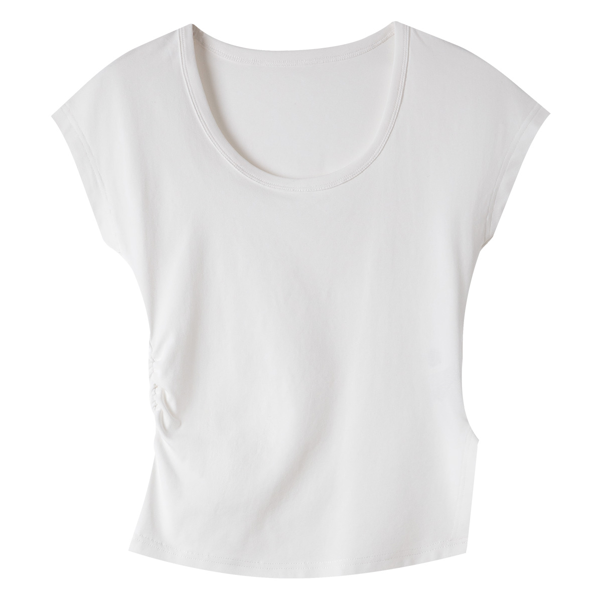 Asymmetric Knitted T-Shirt