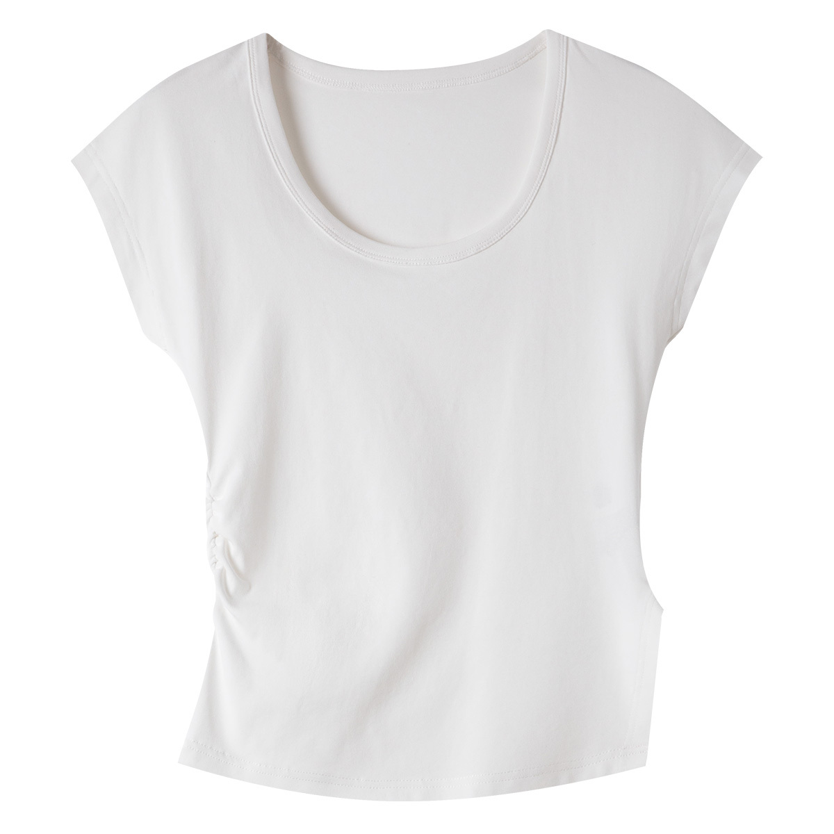 Asymmetric Knitted T-Shirt