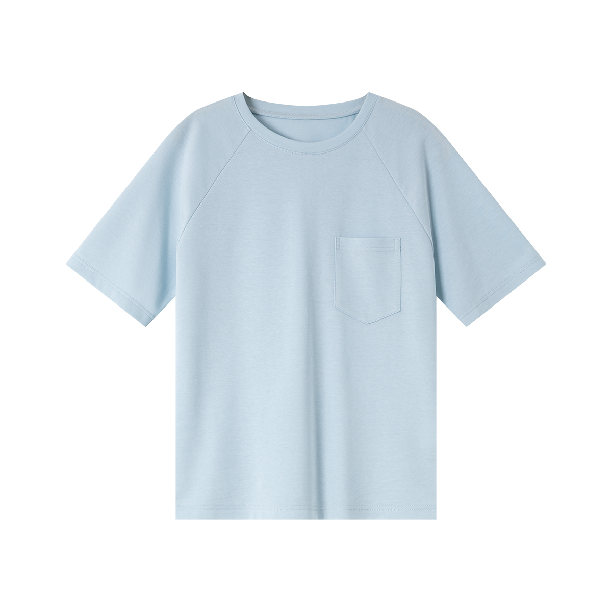 Loose T-Shirt With Patch Pockets