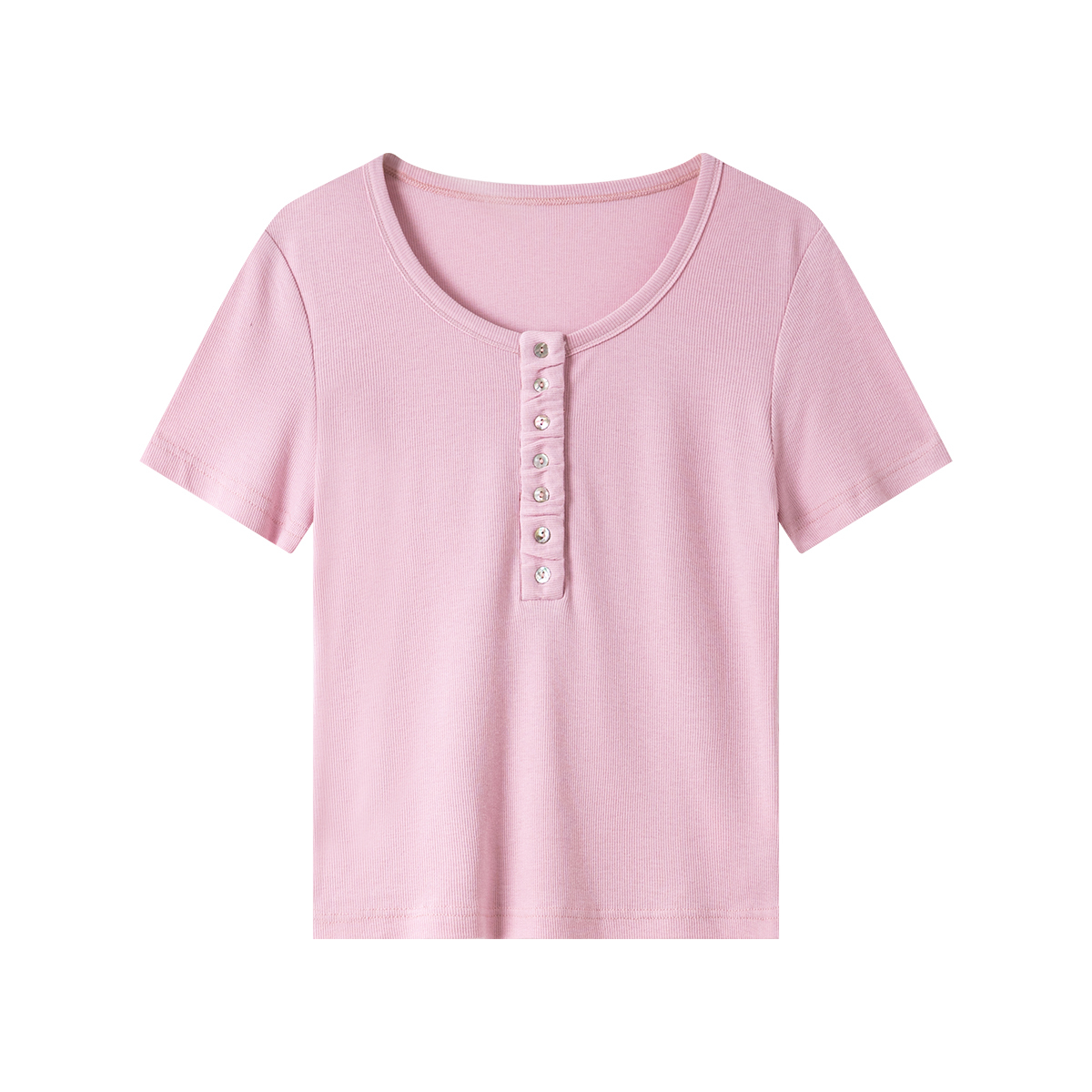 Fashion Casual Straight T-Shirt