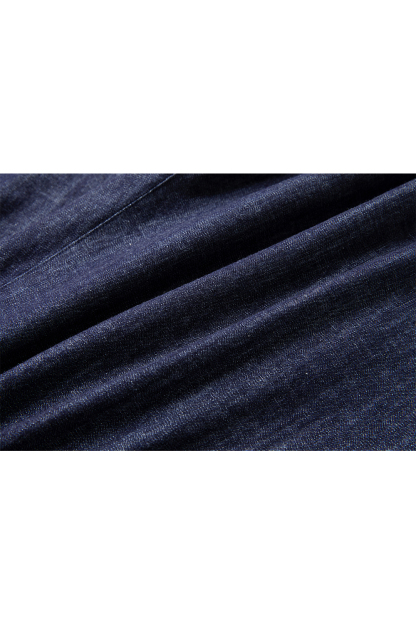 Old Money Style Pure Cotton Denim Suit