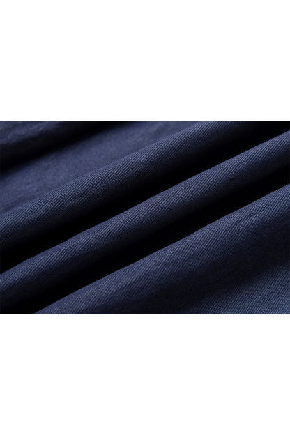 Exposed Stitching Casual Suit