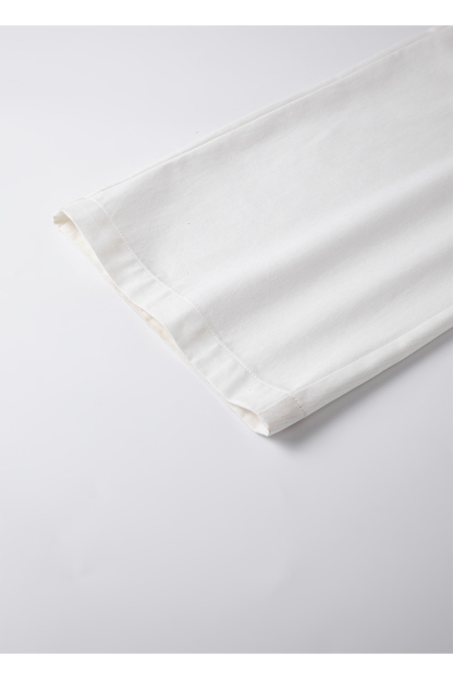 Tencel Cotton Fashion Wide-Leg Pants
