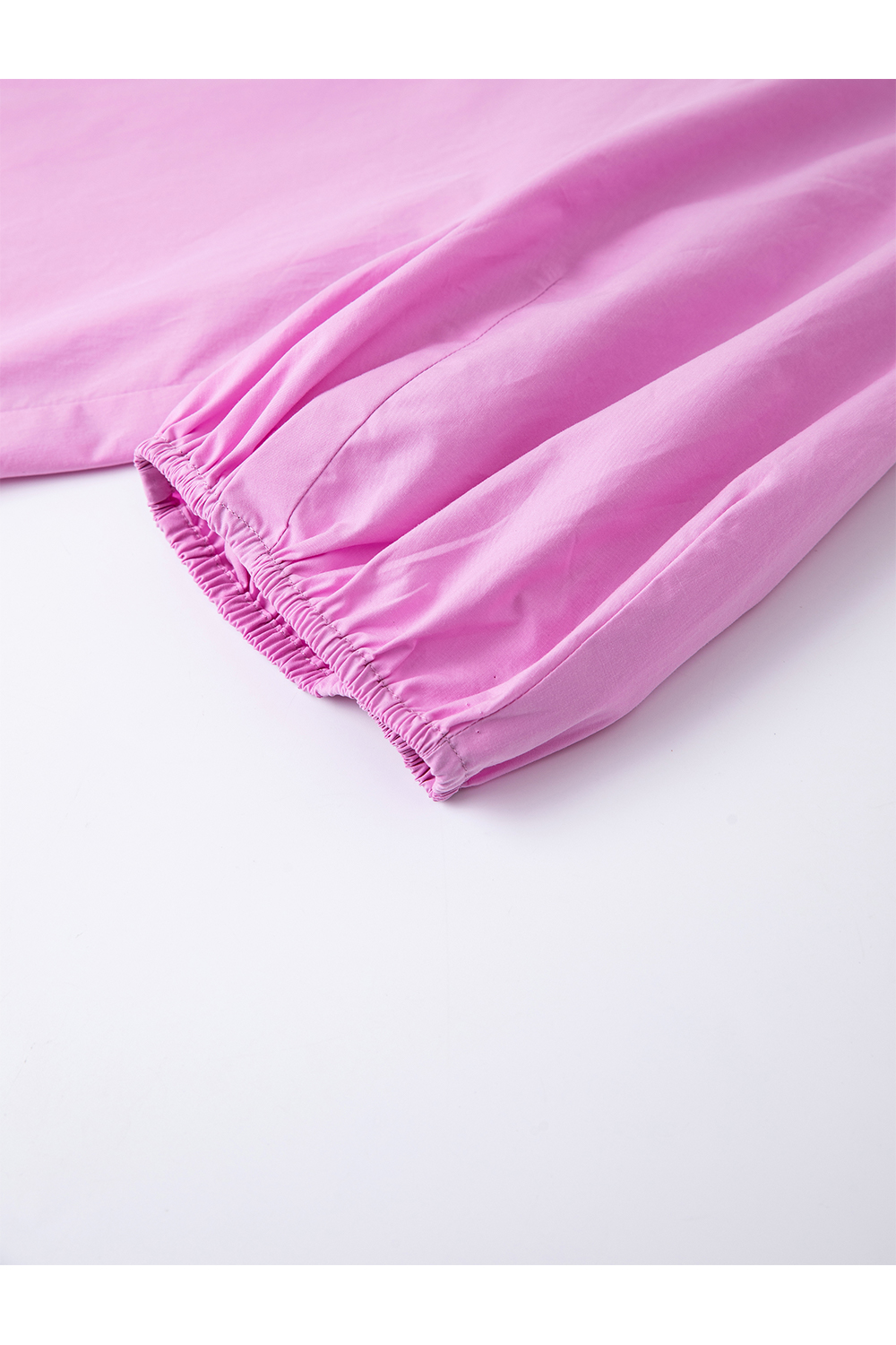 Lace Hem Casual Shirt-VIMLYSTORE