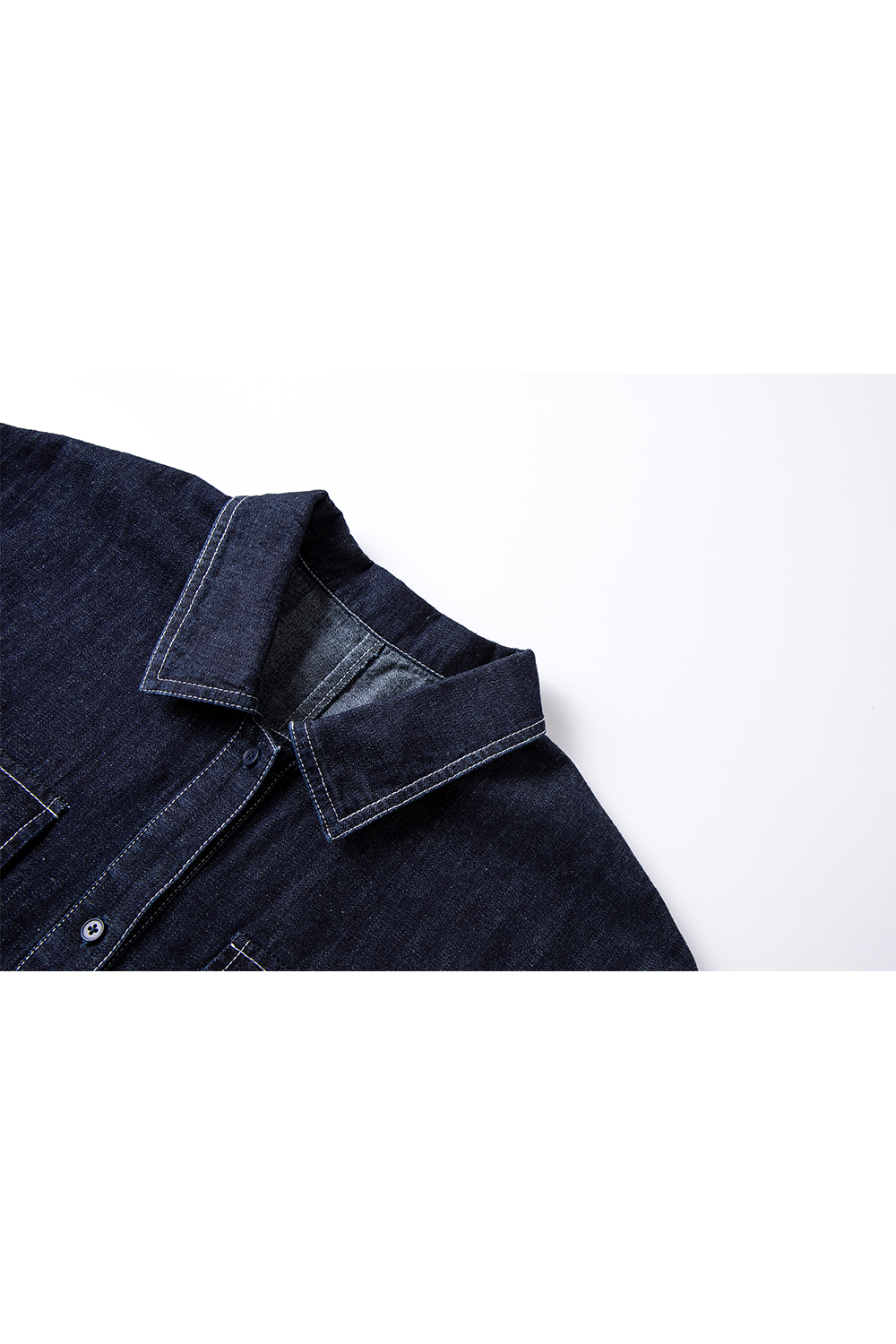 Straight Washed Denim Dress