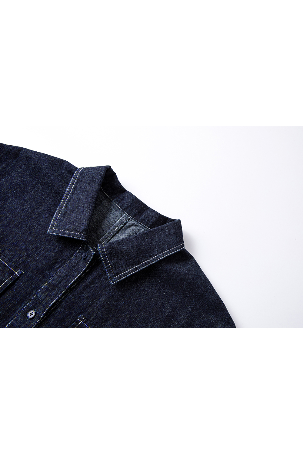 Straight Washed Denim Dress