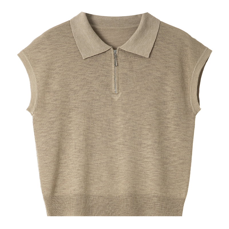 Half-Zip Breathable Sweater