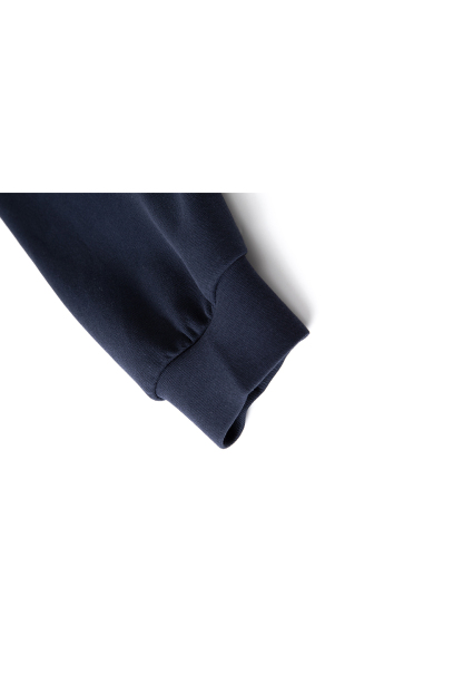Navy Breton-Stripe Peplum Top & Wide-Leg Pants Set-VIMLYSTORE