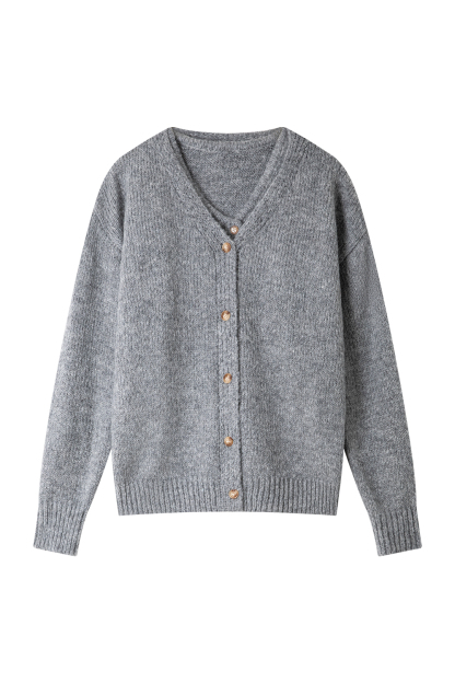Wool Blend Knitted Top Two-Piece Set