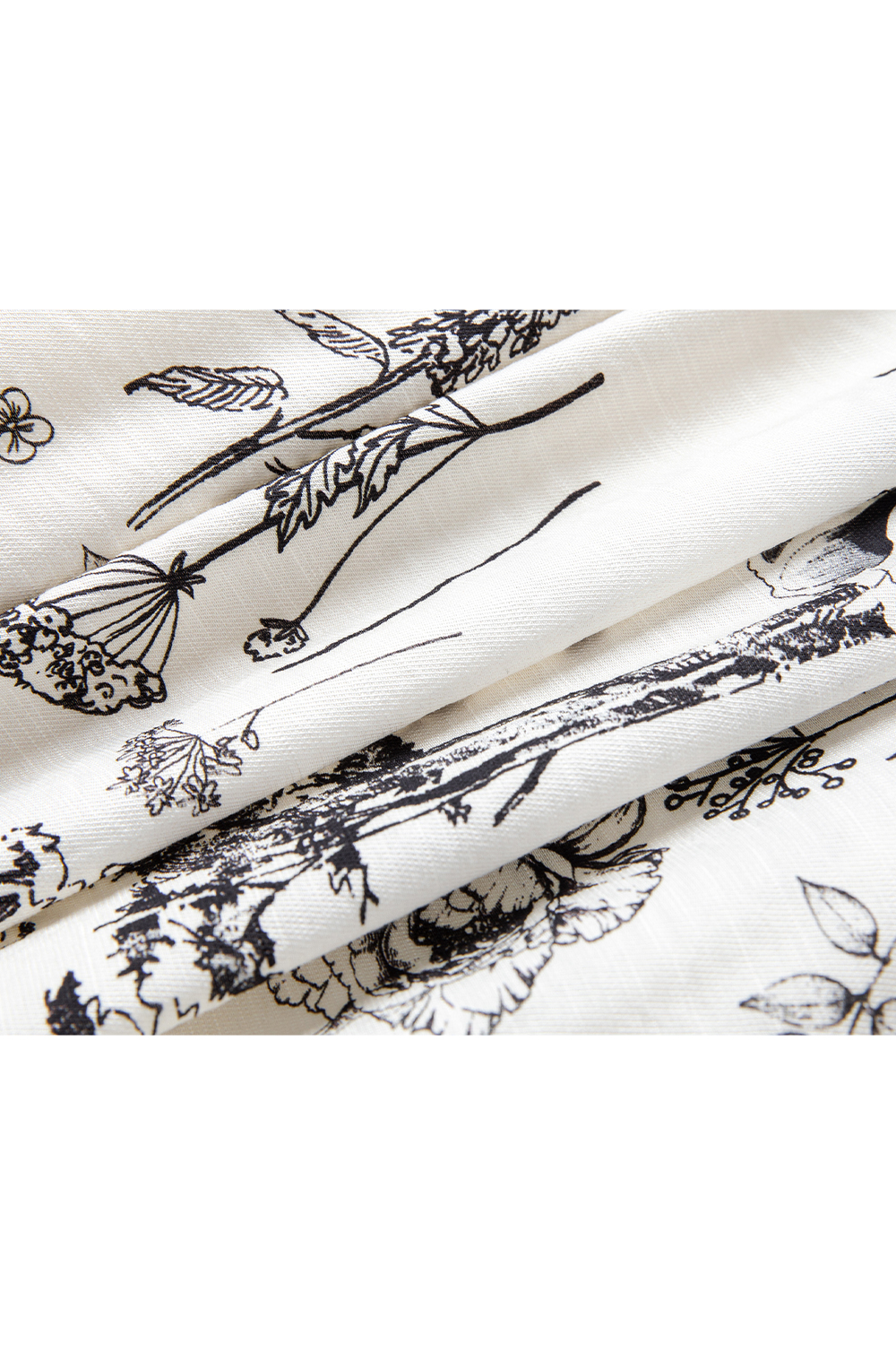 Floral Print Long Skirt
