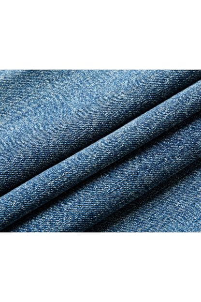 Cotton Spun Straight Leg Jeans