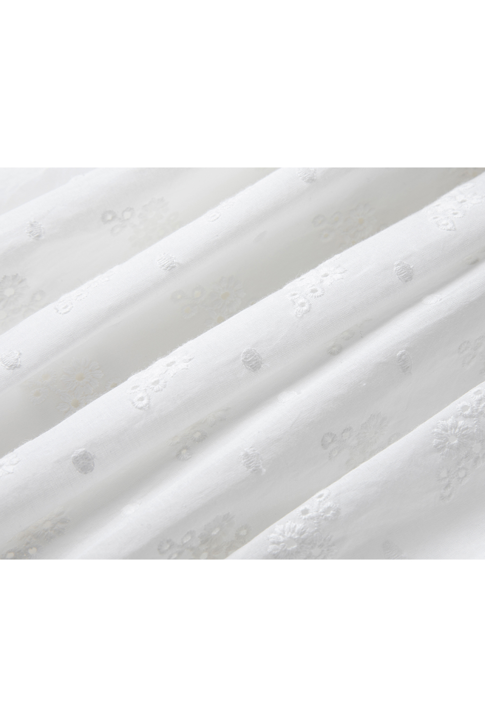 White Broderie Anglaise Dress