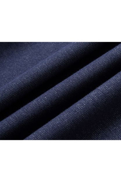 Contrasting Exposed Stitch Knitted Suit