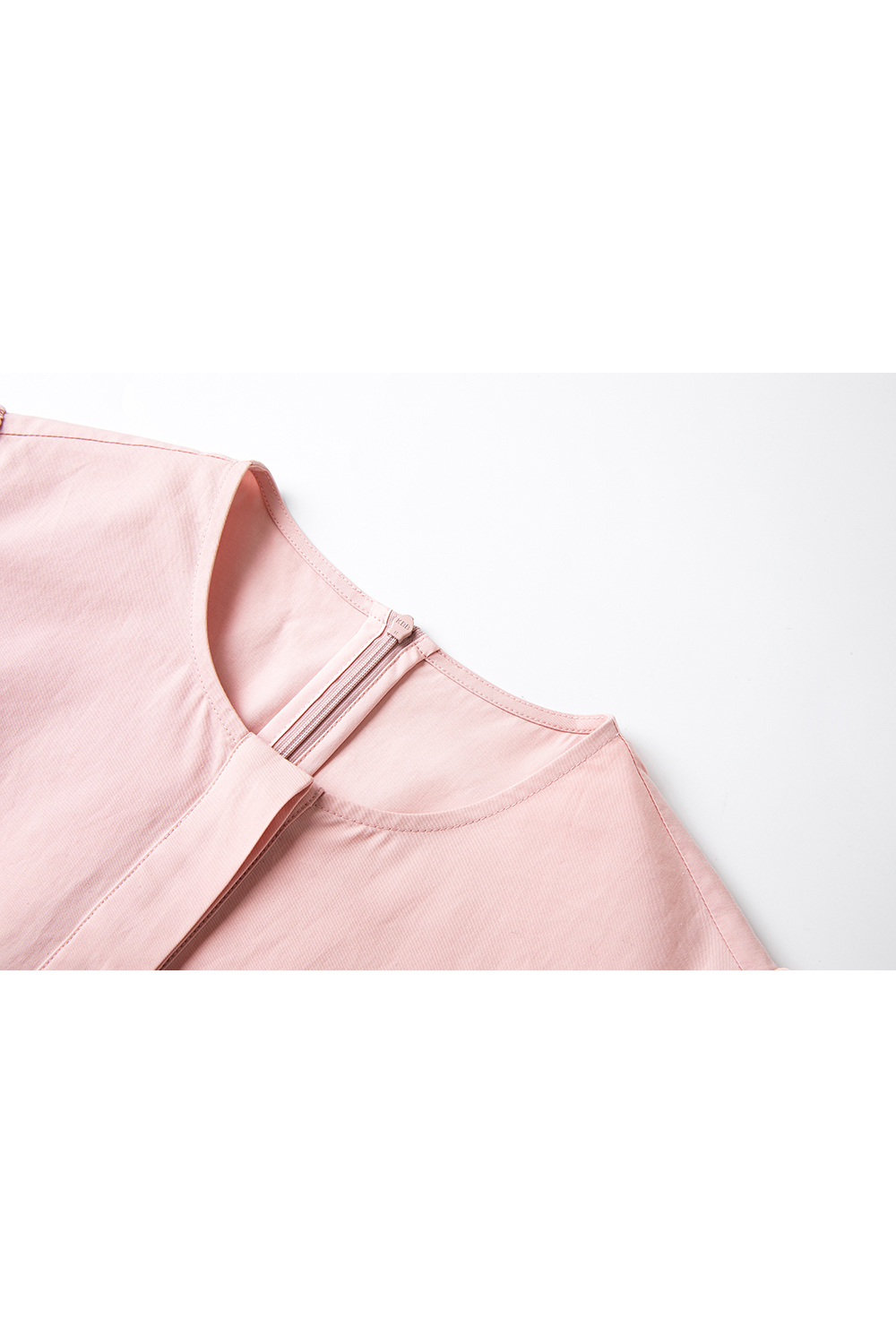 French-Elegance Slimming Puff-Sleeve Midi Dress-VIMLYSTORE