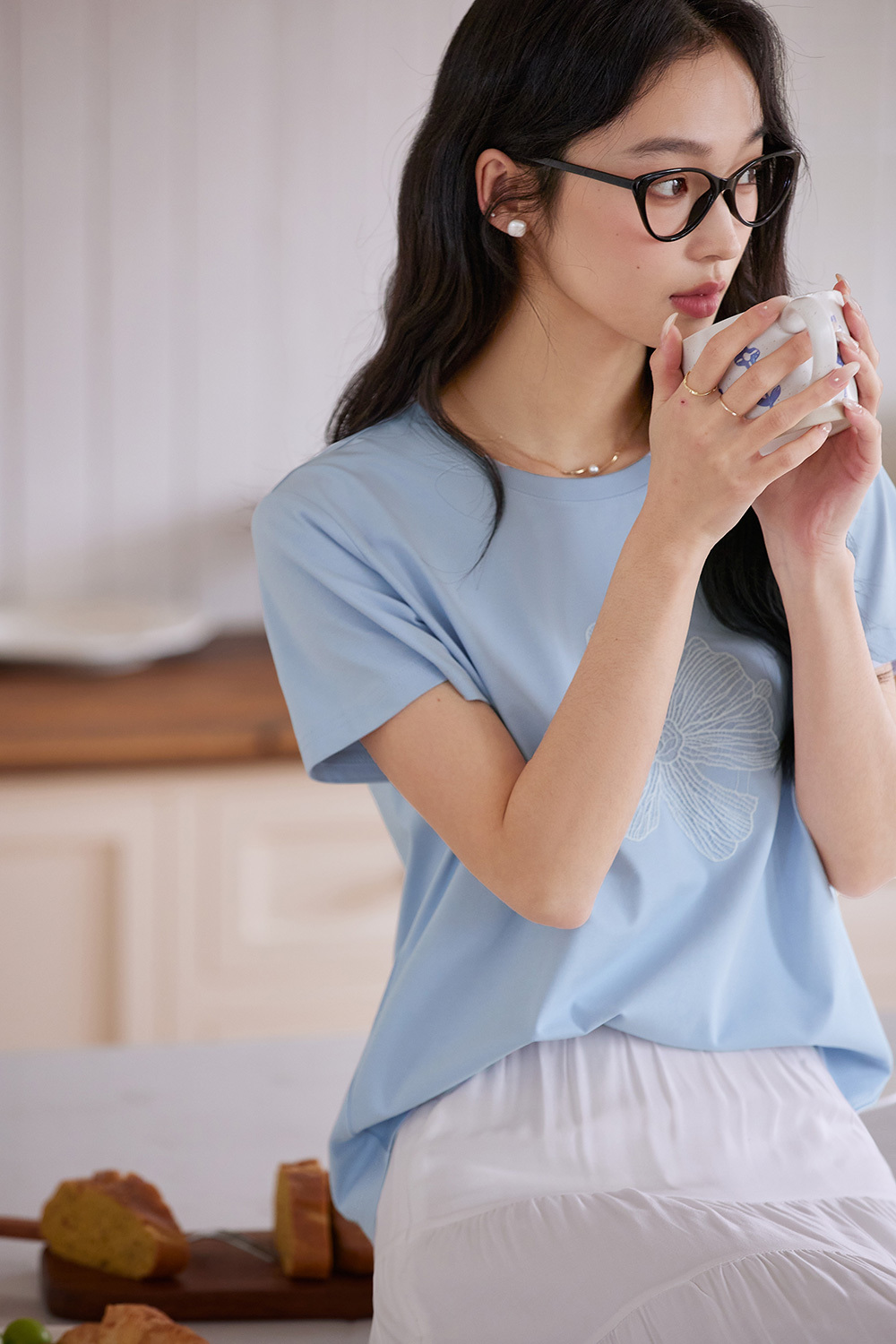 Lace Flower T-Shirt