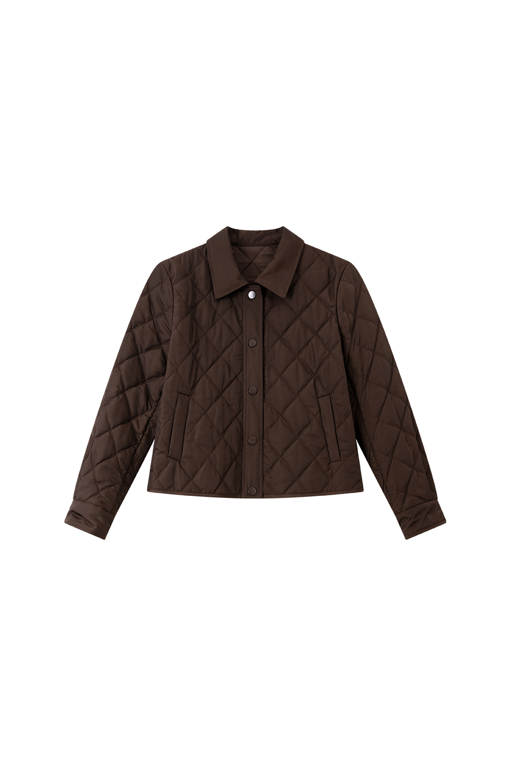 Retro casual quilted cotton jacket-VIMLYSTORE