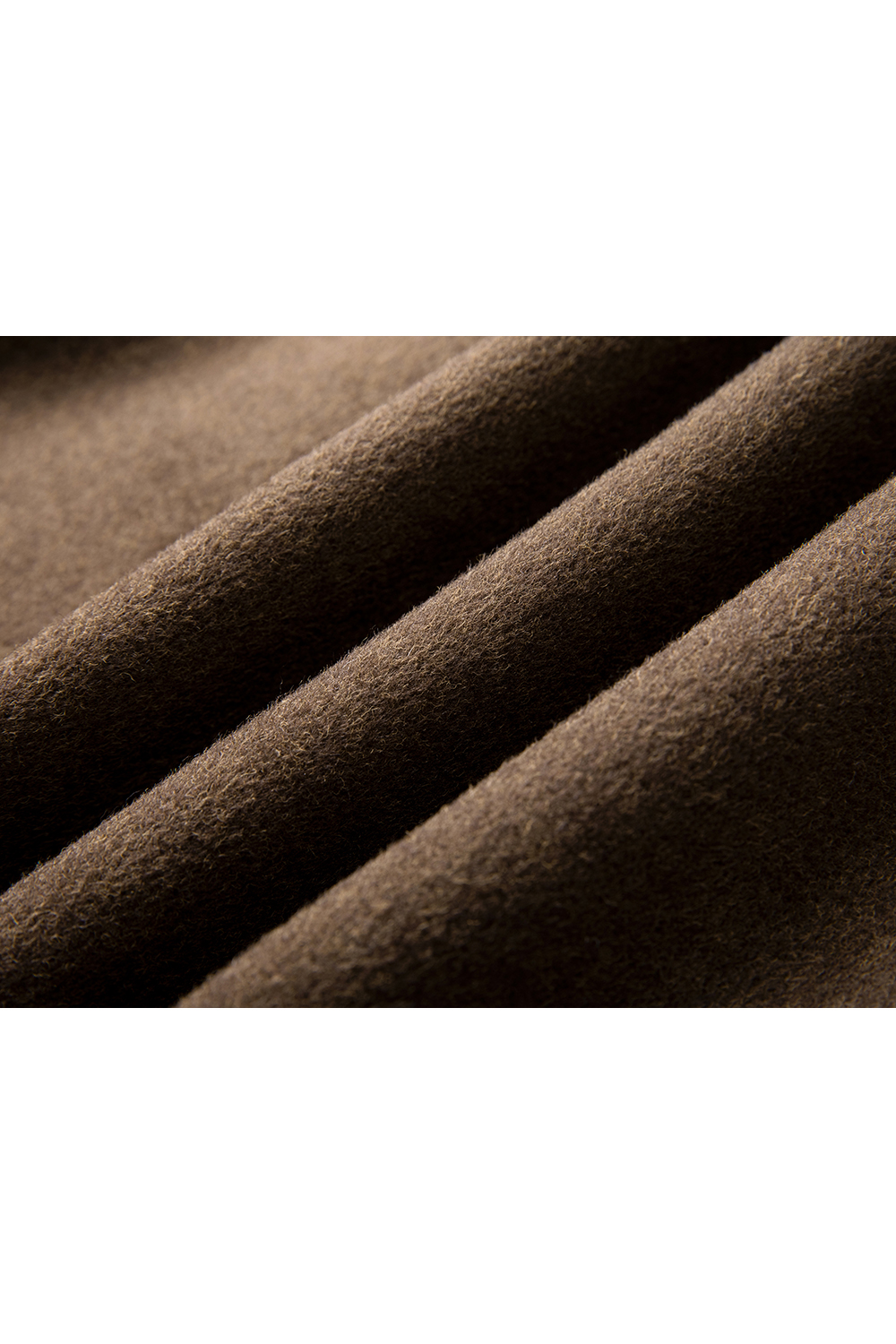 Retro Crew Neck Padded Coat