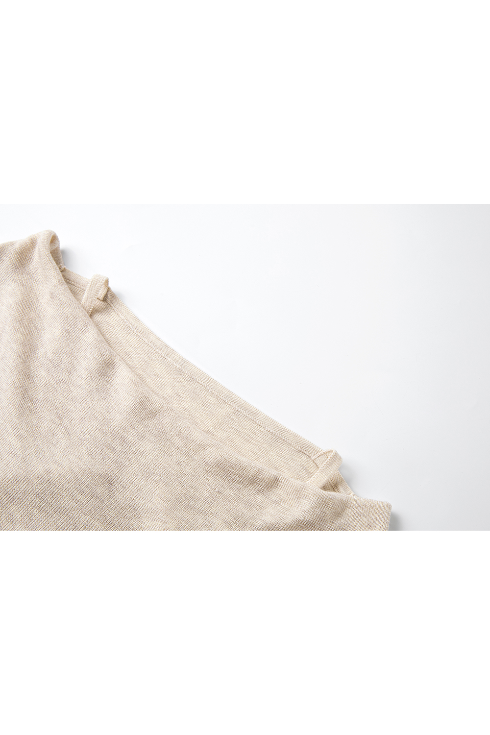 Boat-Neck Wool Knit Sweater with Statement Sleeves-VIMLYSTORE