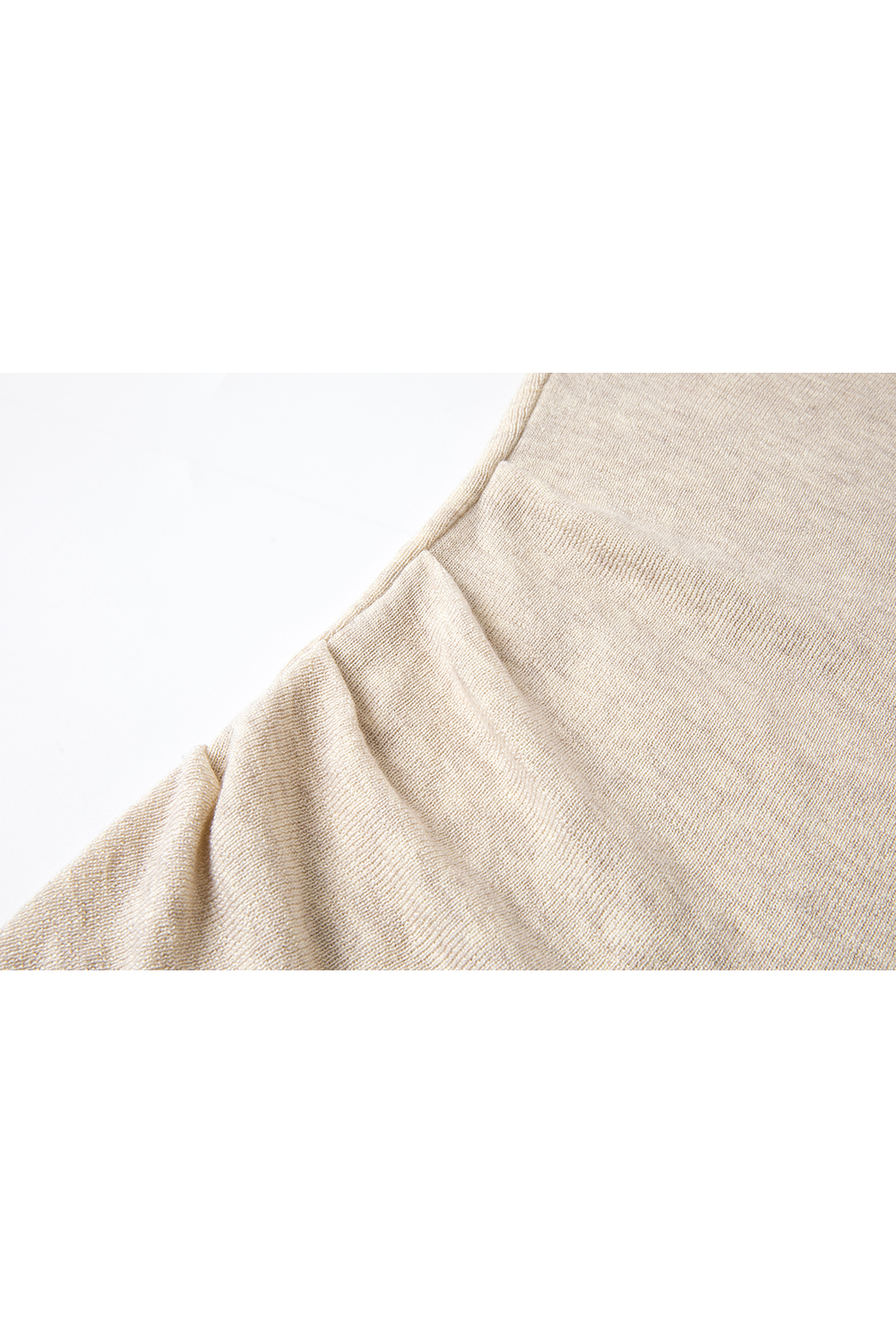 Boat-Neck Wool Knit Sweater with Statement Sleeves-VIMLYSTORE