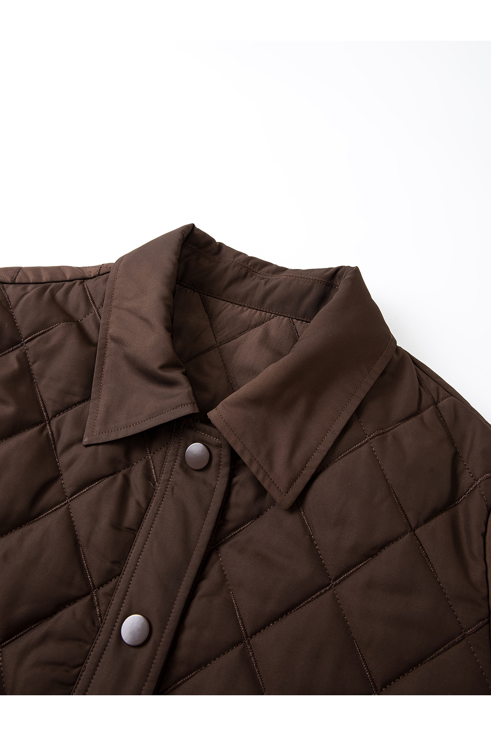 Retro casual quilted cotton jacket-VIMLYSTORE