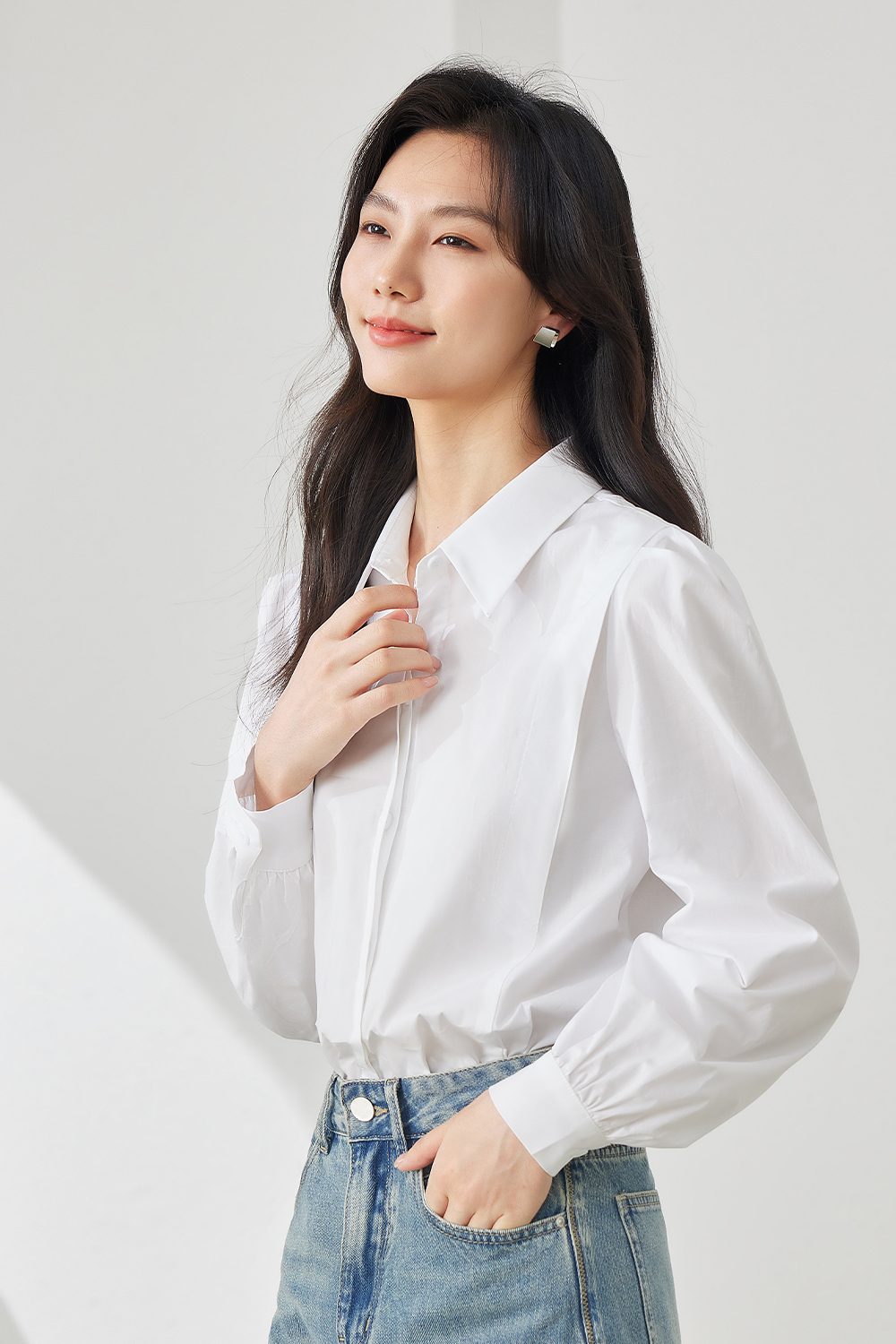 Pure Cotton Business Commute Shirt