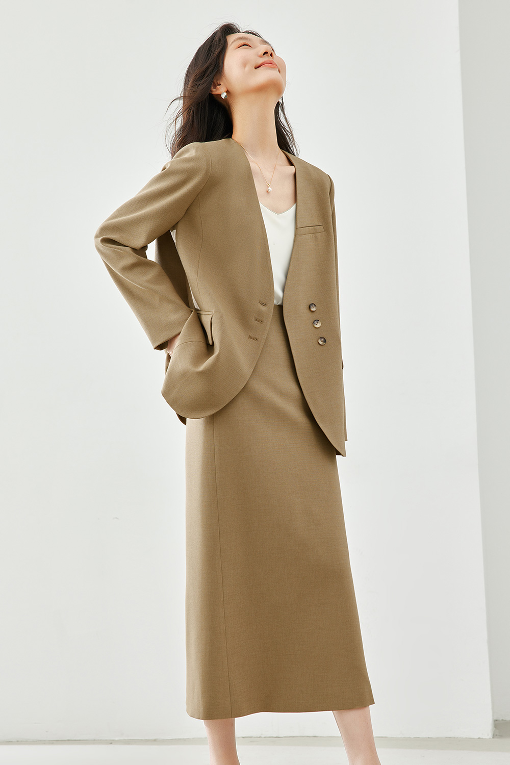 Business Commute Two-Piece Set