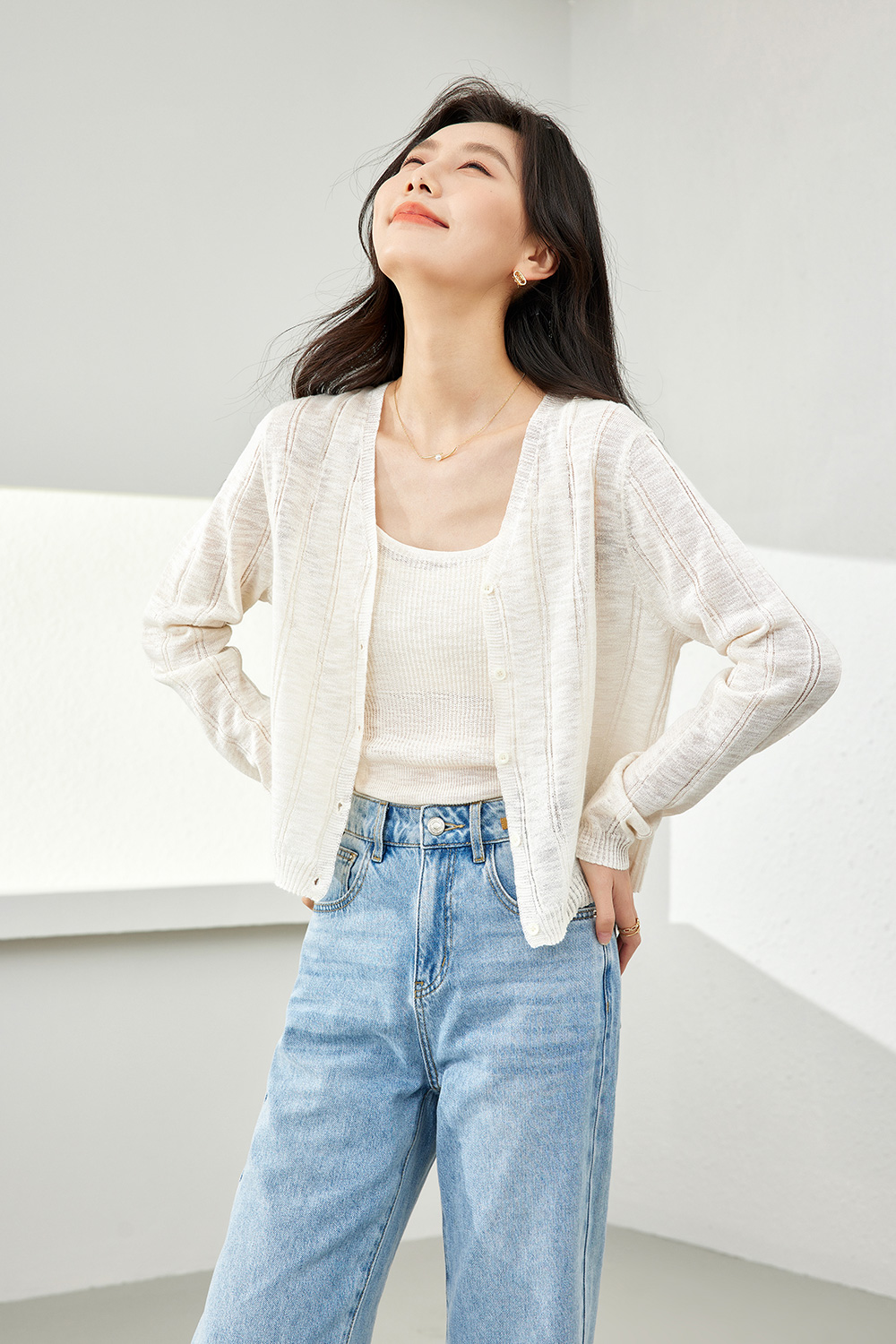 Lazy Style Knit Two-Piece Set