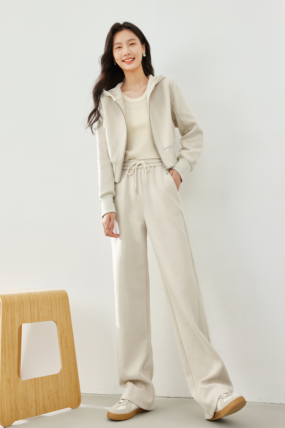 Hooded Sweatshirt Set-VIMLYSTORE