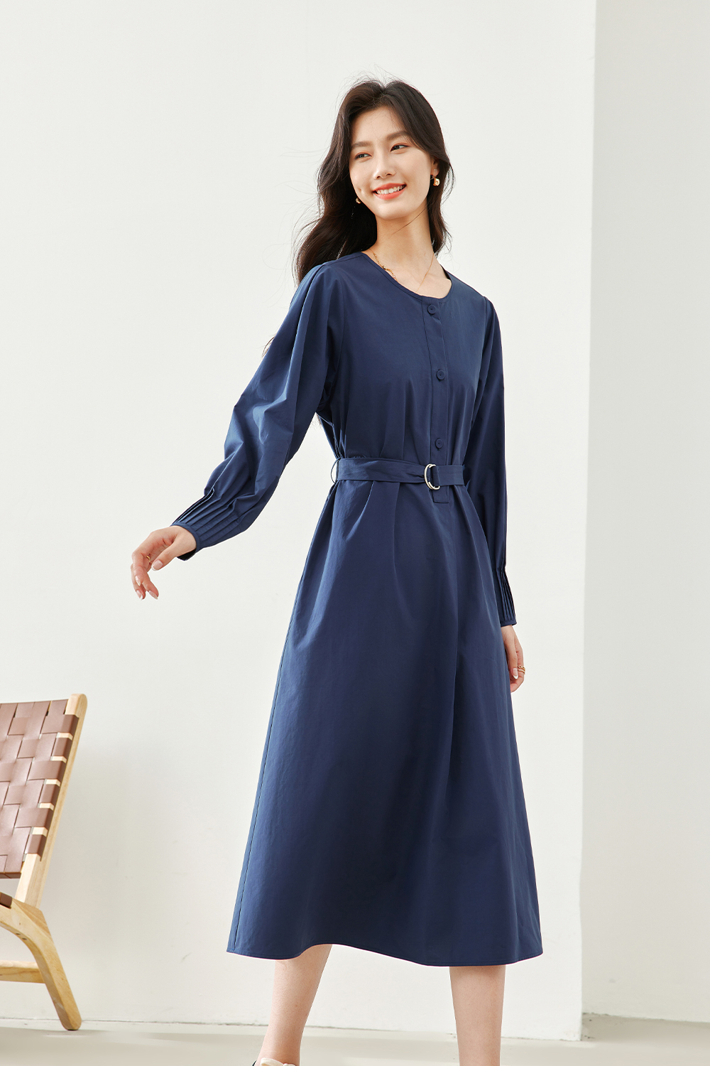 Pure Cotton Dress-VIMLYSTORE