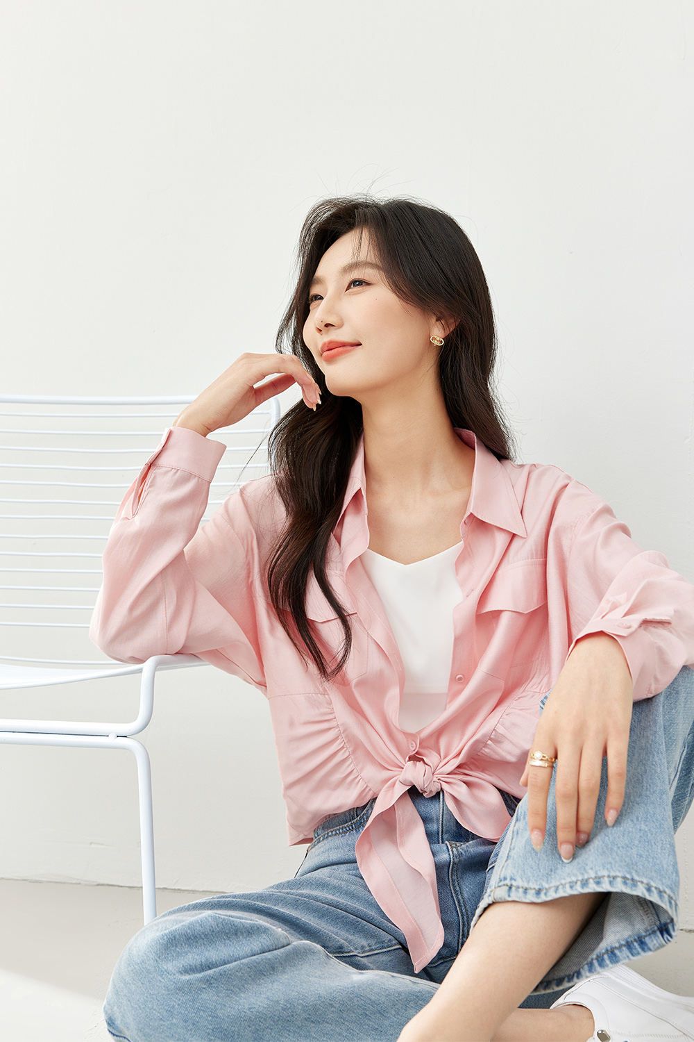 Tie-Hem Shirt