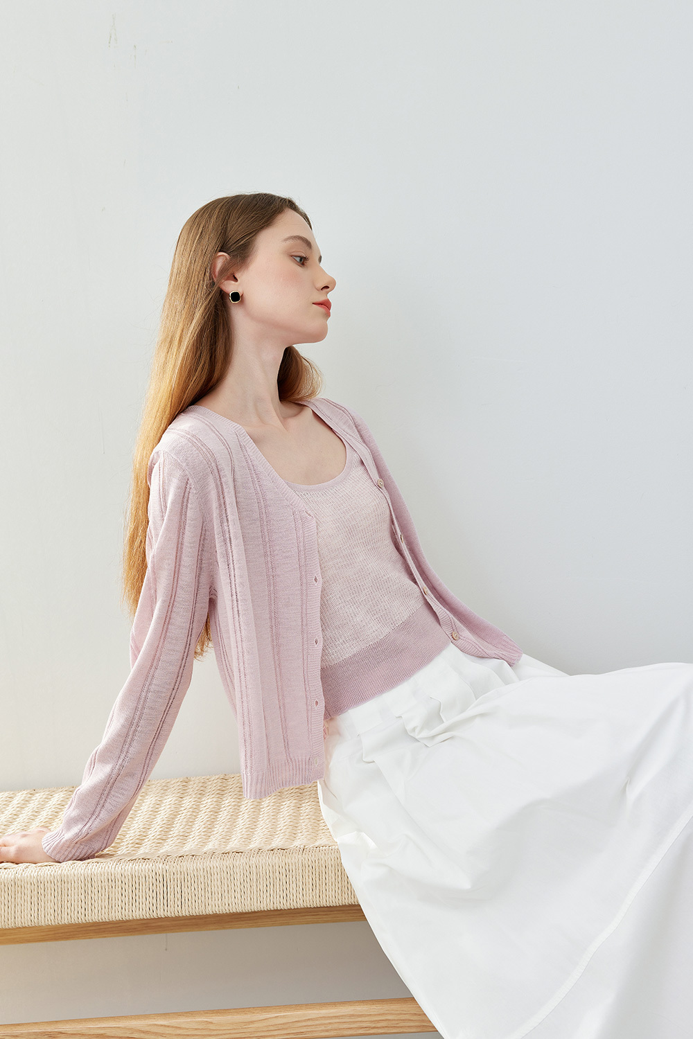 Lazy Style Knit Two-Piece Set