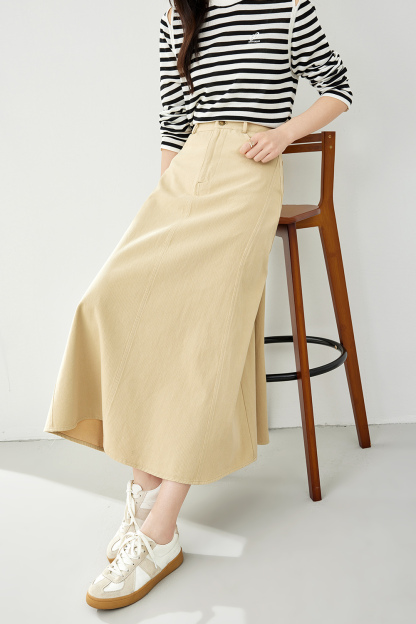 Slimming Khmer Midi Skirt
