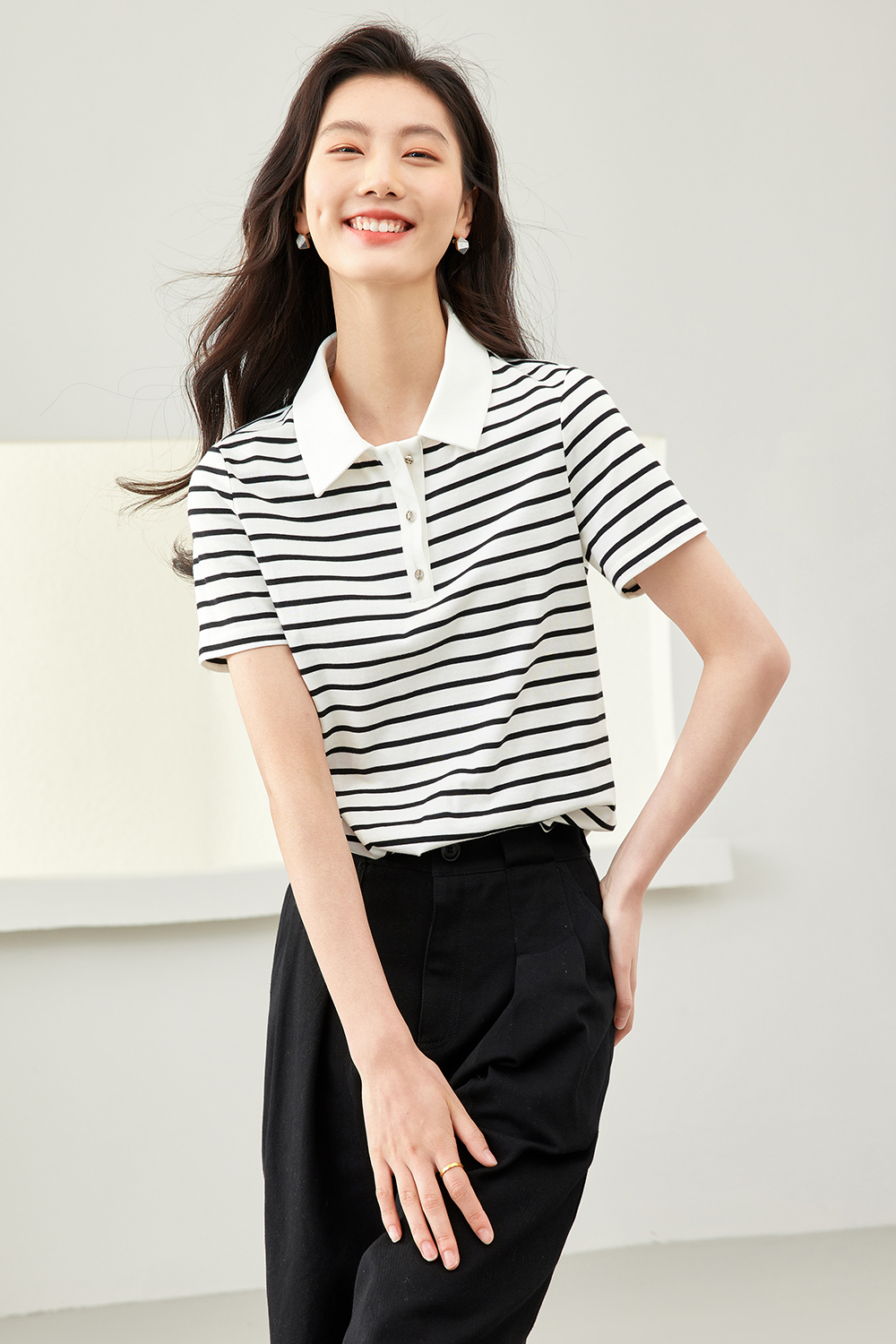 Casual Striped T-Shirt