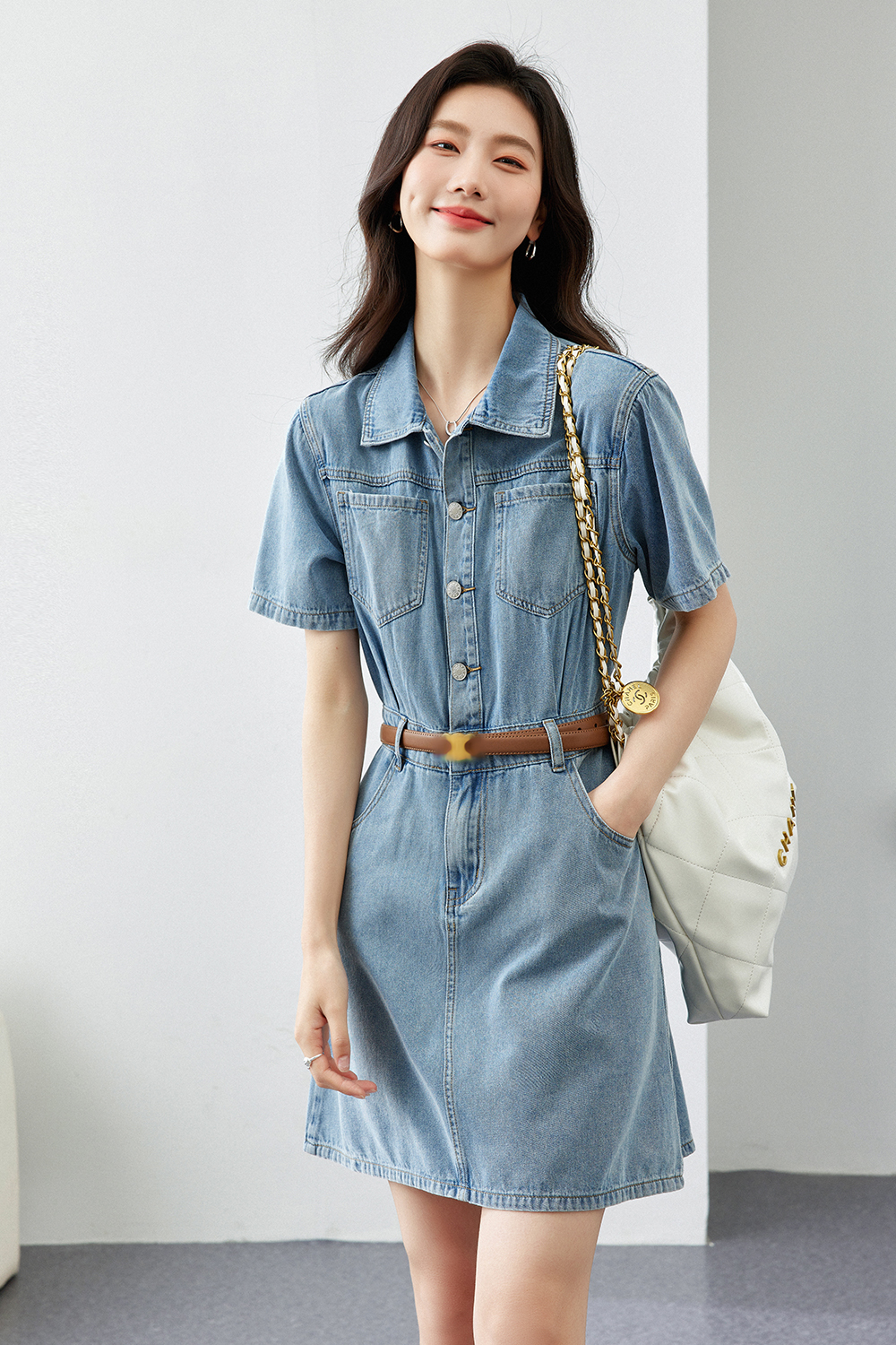Shirt Denim Dress