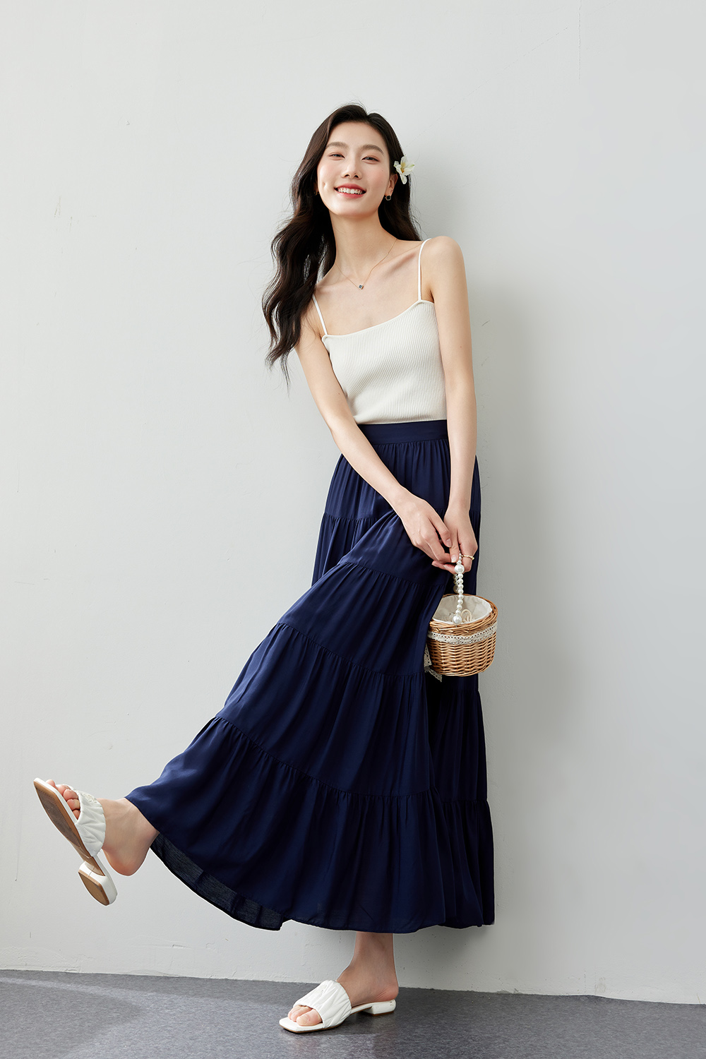 Loose A-Line Cake Skirt