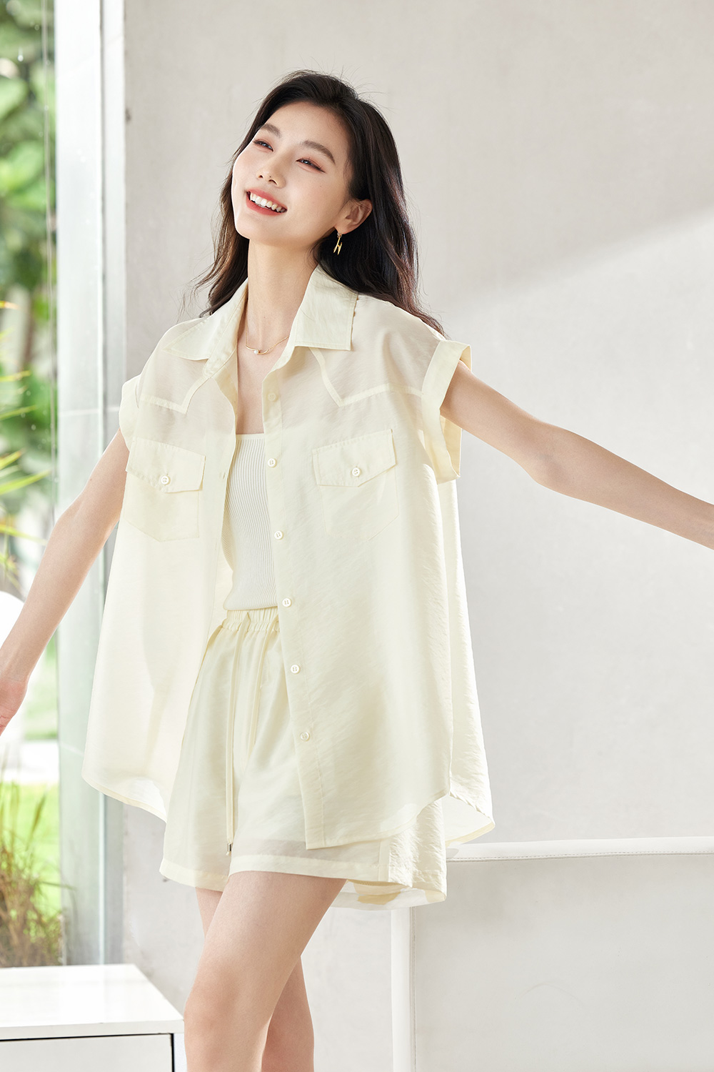 Summer Lightweight Hazy Suit